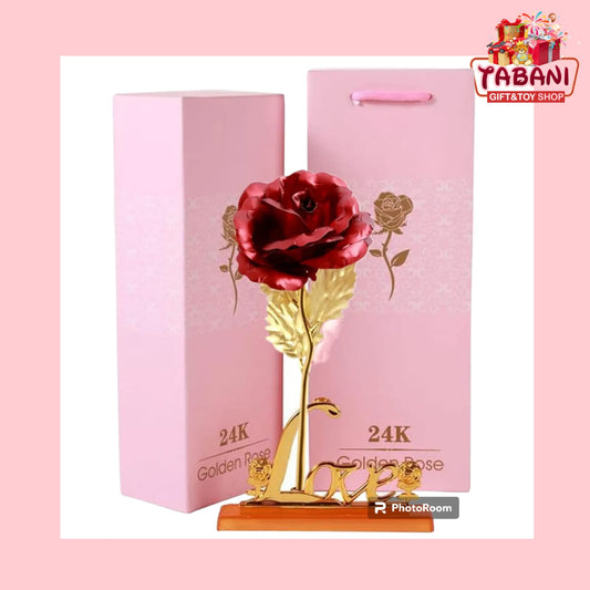 24k Gold Roses For Women,Anniversary, Valentines Day Best Gift